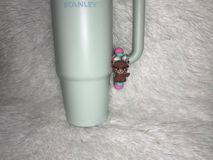 Striped Aztec Gigi Cow Cup Charm