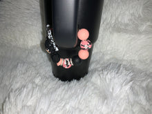 Load image into Gallery viewer, Peachy Gigi Cow Cup Charm
