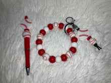 Load image into Gallery viewer, Baseball Pen and Wristlet
