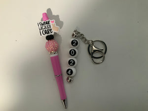 Custom Pen and Keychain Live Sale