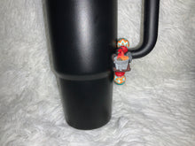 Load image into Gallery viewer, Rooster In A Bucket Cup Charm
