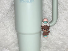 Load image into Gallery viewer, Gigi brown cup charm
