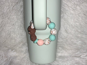 Gigi brown cup charm