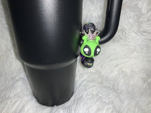 Out of This World Alien Cup Charm