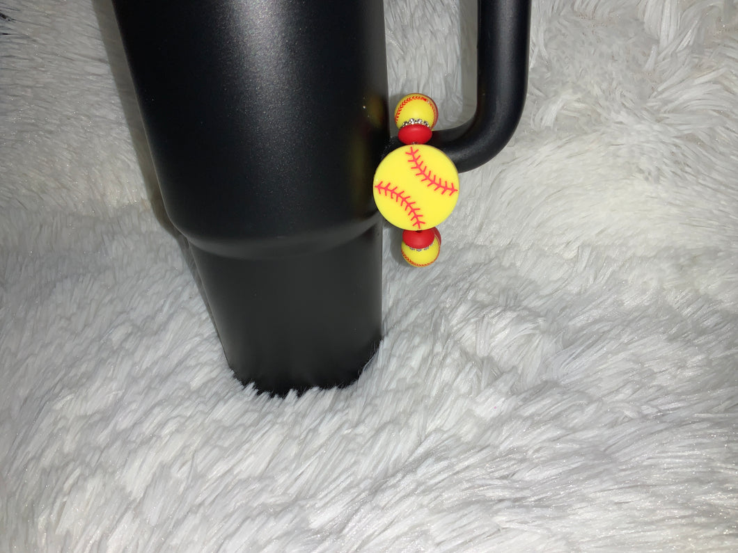 Softball Cup Charm